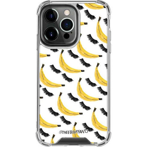 Bouffants and Broken Hearts Banana Lash iPhone 14 Pro Clear Case